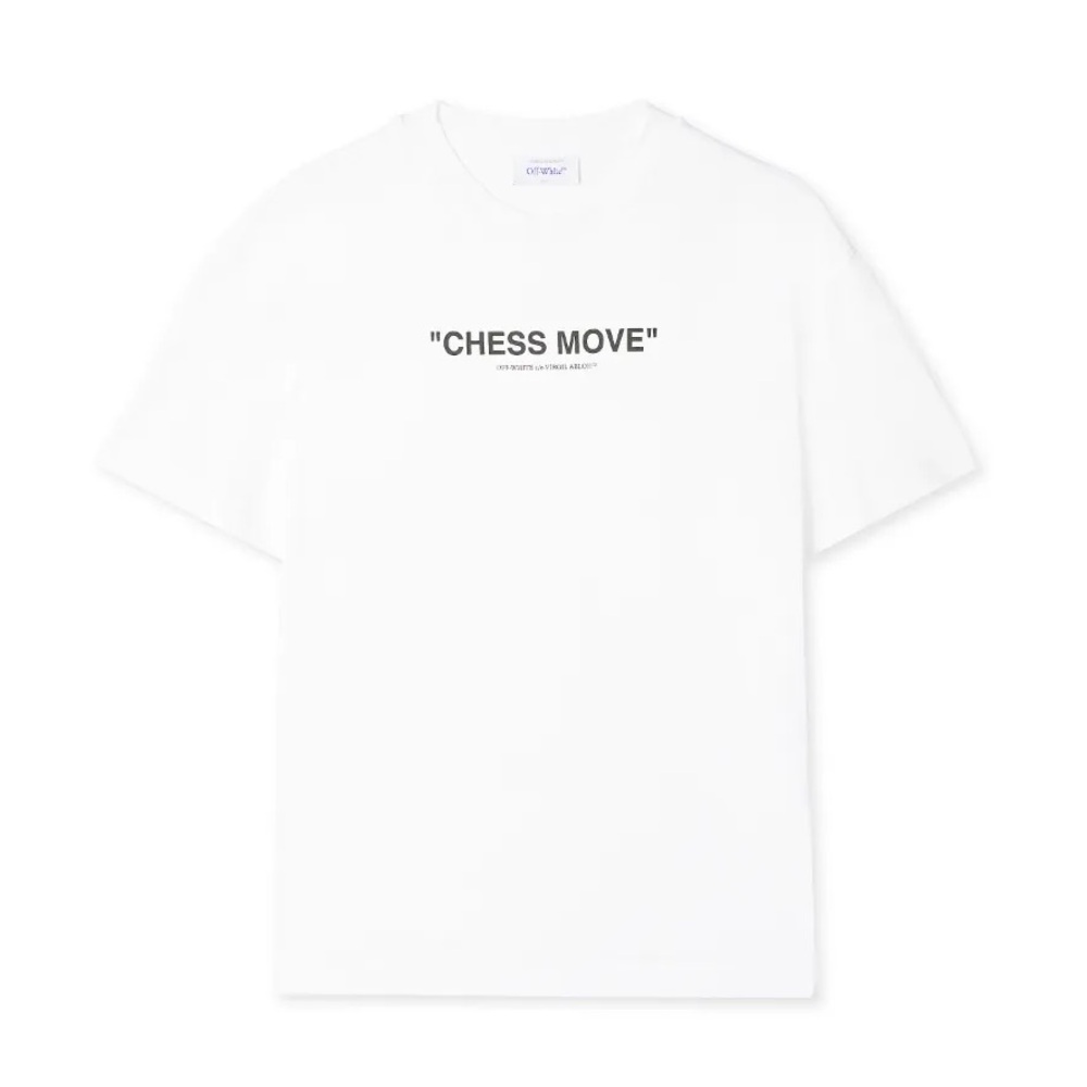 NWT OFF WHITE CHESS MOVE T-SHIRT